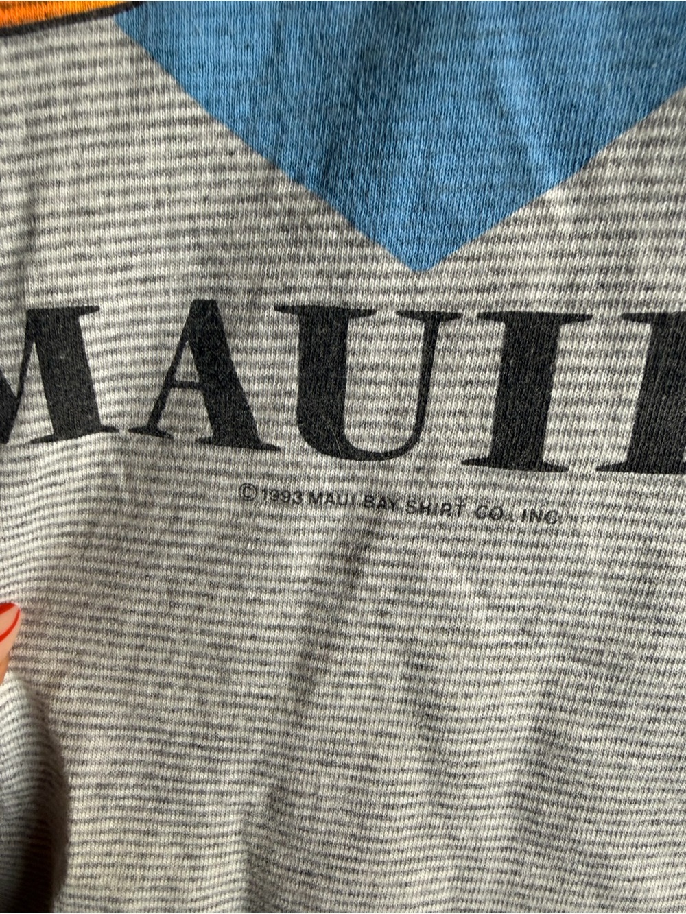Vintage 90s Happily Mauied Souvenir Cropped Tshirt - Picture 6 of 10